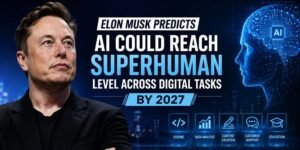 Elon Musk Predicts AI Could Reach Superhuman Level Across Digital Tasks by 2027